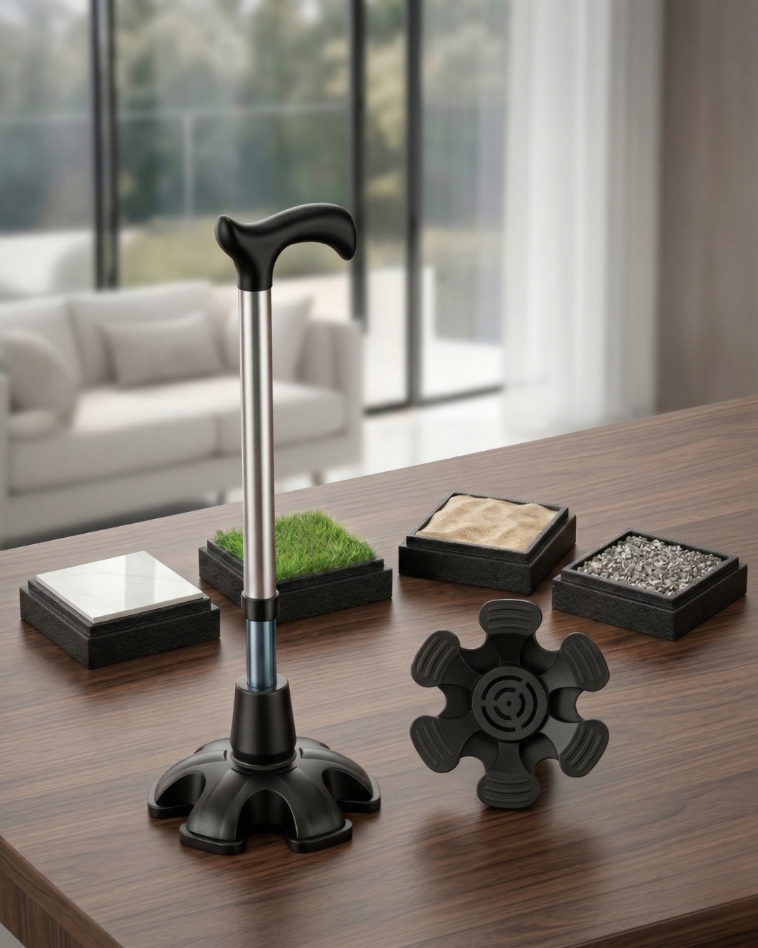 Rubber Cane Support Grip
