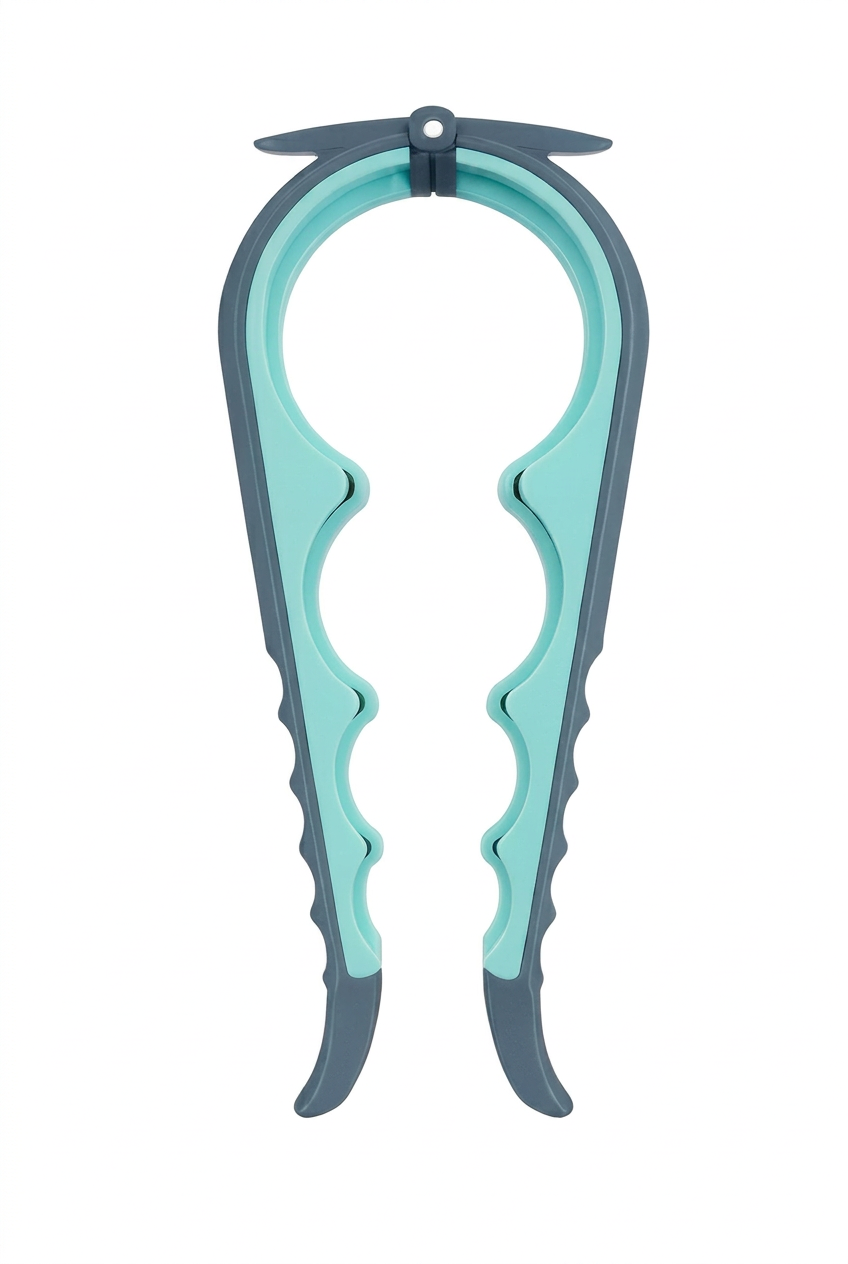 Bottle opener on white background